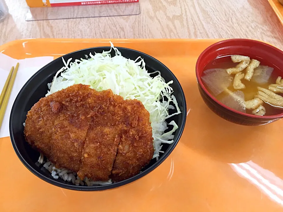 ソースカツ丼(^O^)／|すかラインさん