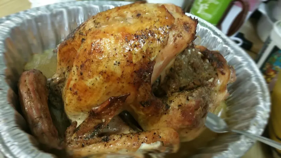 Roasted Turkey with Sausage & Peppers Stuffing|terry harrisさん