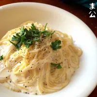 お鍋一つでクリームパスタ