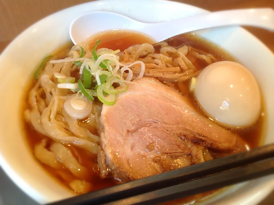 味玉中華ソバ「麺や 河野」🍜😋|アライさんさん