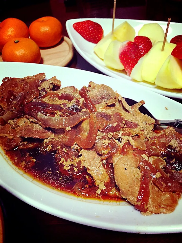 Pork steak philippine recipe|Laarni Nabongさん