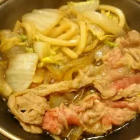 牛すき鍋定食|ツツカメさん