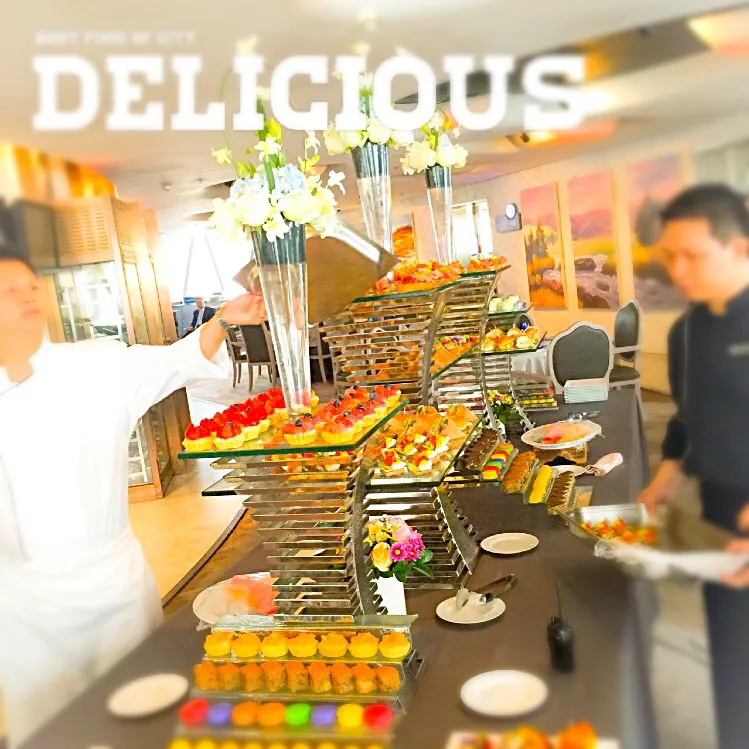 Afternoon tea buffet|chef louisさん