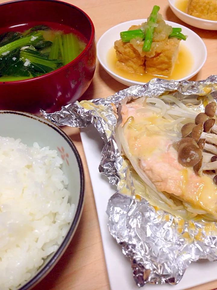 Snapdishの料理写真:鮭のホイル蒸し|Chihiroさん