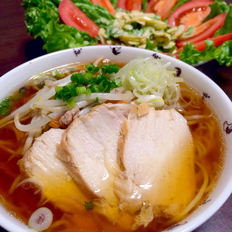 自家製鶏チャーシュー麺！|かおちゃんさん