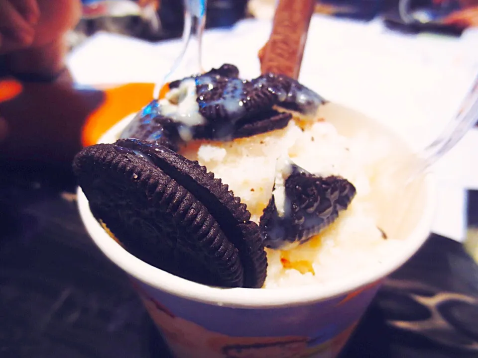 Ice Cream With Oreo Toppings|nattaugustさん