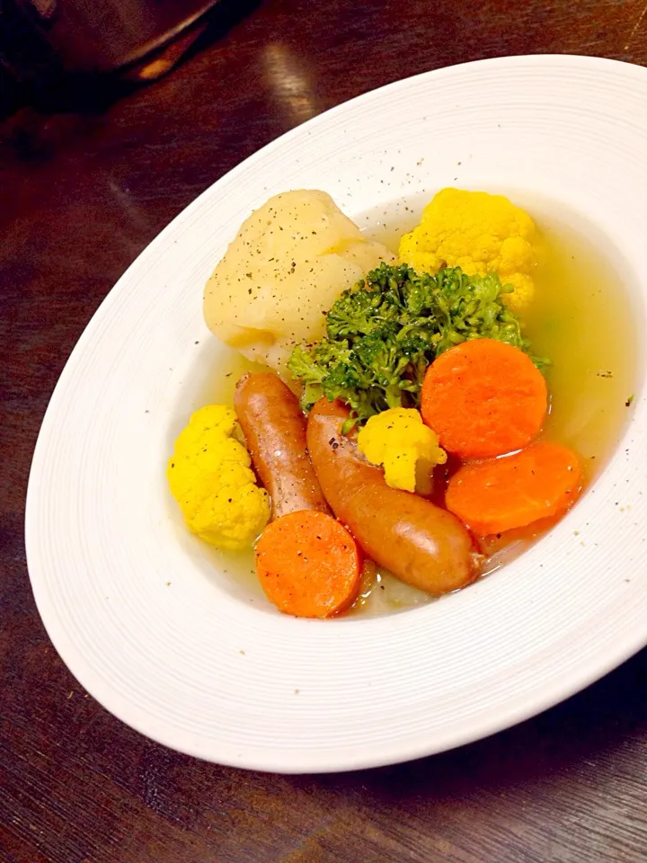 たくさん野菜を食べよう『ポトフ』|富士子🍒🐰🍓さん