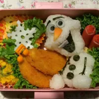 Snapdishの料理写真:アナ雪、オラフ(#^.^#)|渡辺恵美子さん