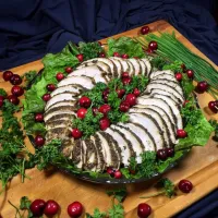 Snapdishの料理写真:Happy Thanksgiving!! Herb-encrusted slow-roasted turkey.|The Culinary Fanaticさん