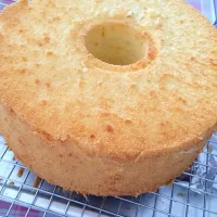 Snapdishの料理写真:cheese chiffon cake|shirlynさん