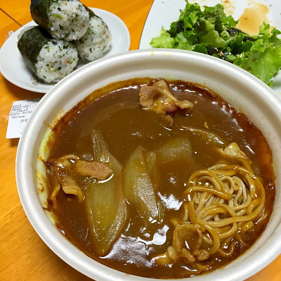 セブンイレブン 夕張カレーそば|カウンター嬢さん