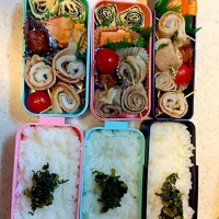 Snapdishの料理写真:高3娘の最後のお弁当|釣り大好き♪さん