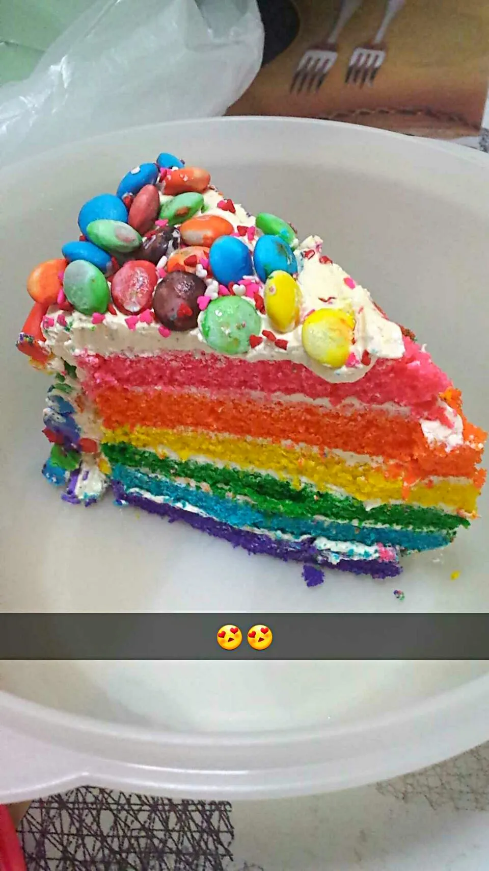 Rainbow cake 🌈🌈|Jamie 💋さん