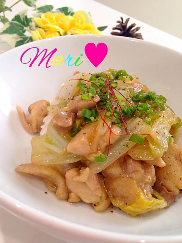 フォトジェニック 白菜と鶏もも肉で作る料理 レシピアイディア集