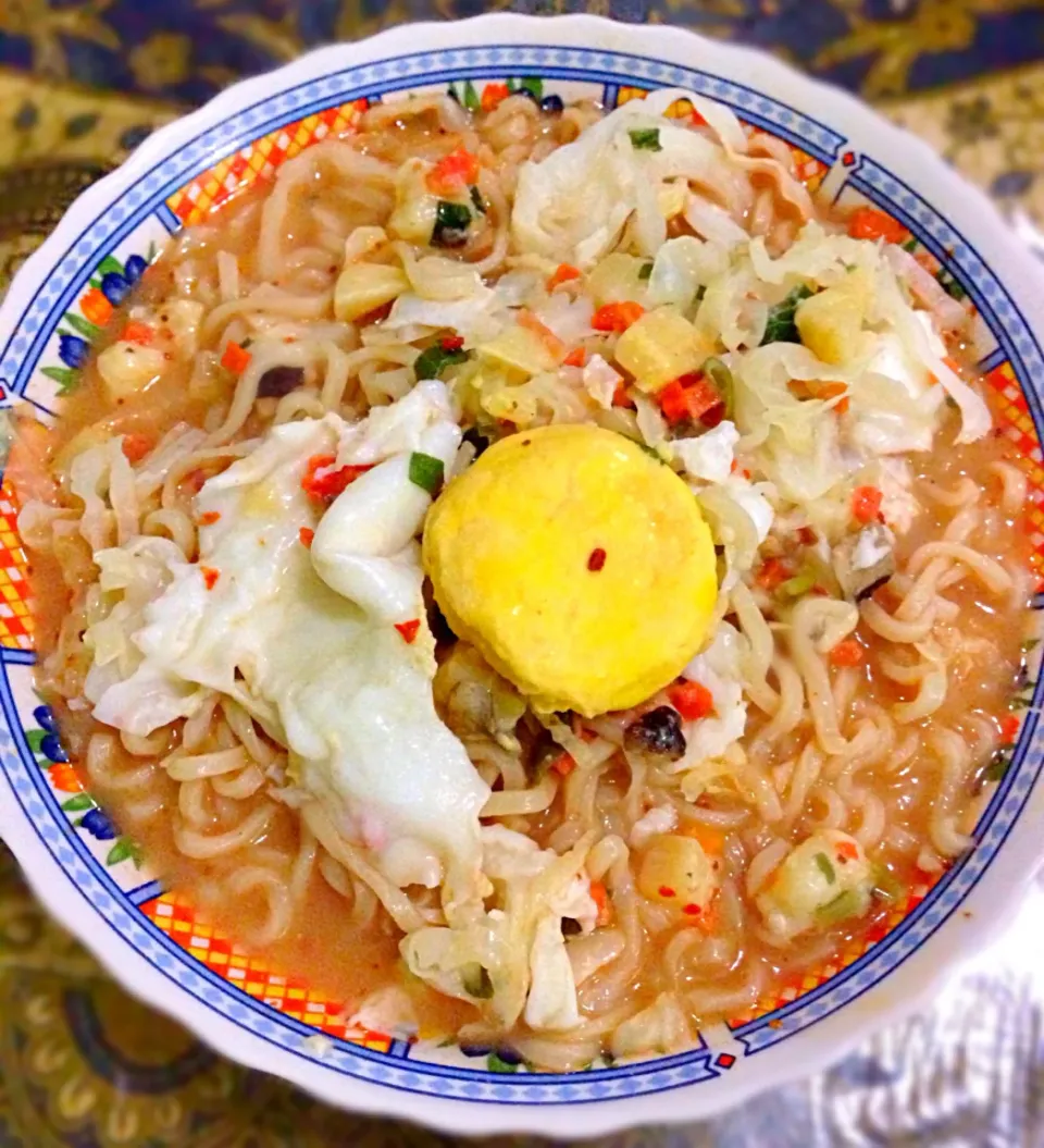 Noodle soup with cheese|Er Li Liyaさん