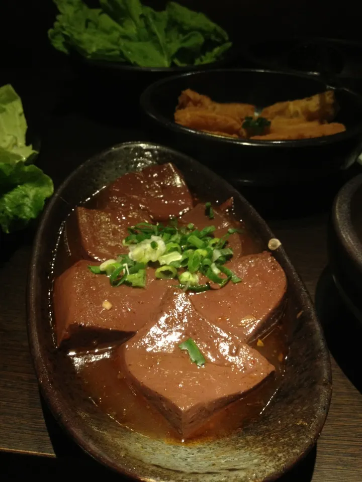 Spicy duck blood for hotpot|Elaineさん