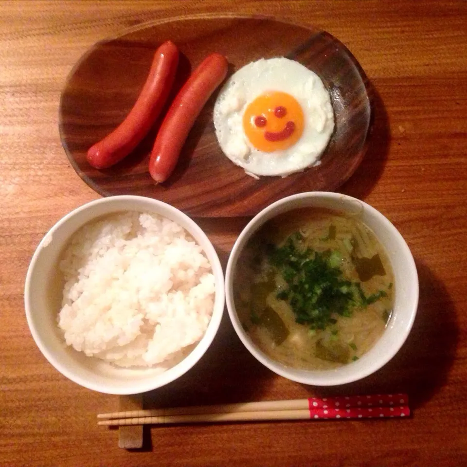 今日のパパめし朝ごはん|宮原礼智さん