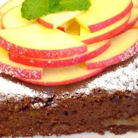 Snapdishの料理写真:Apple brownie|蓓さん