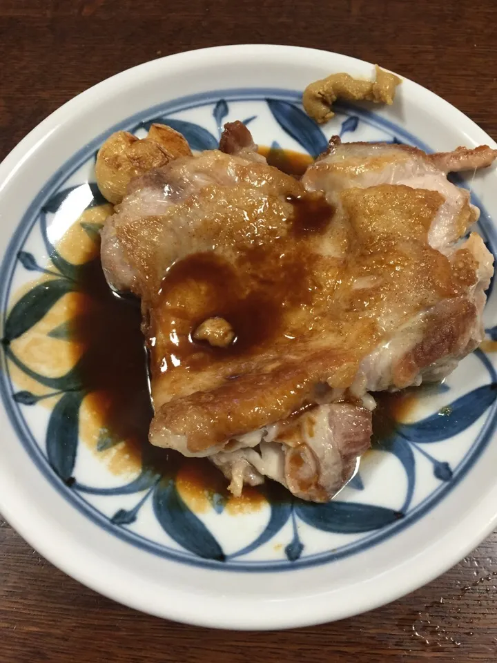 Snapdishの料理写真:いい肉の日なのでチキンステーキ|アクちゃんさん