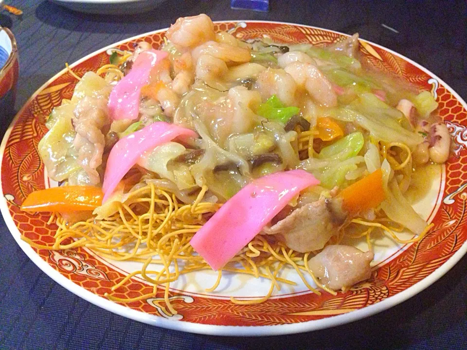 Snapdishの料理写真:皿うどん|シナミルさん