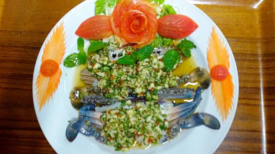 Spicy sea crab salad|Donnaphat Chanmeeさん