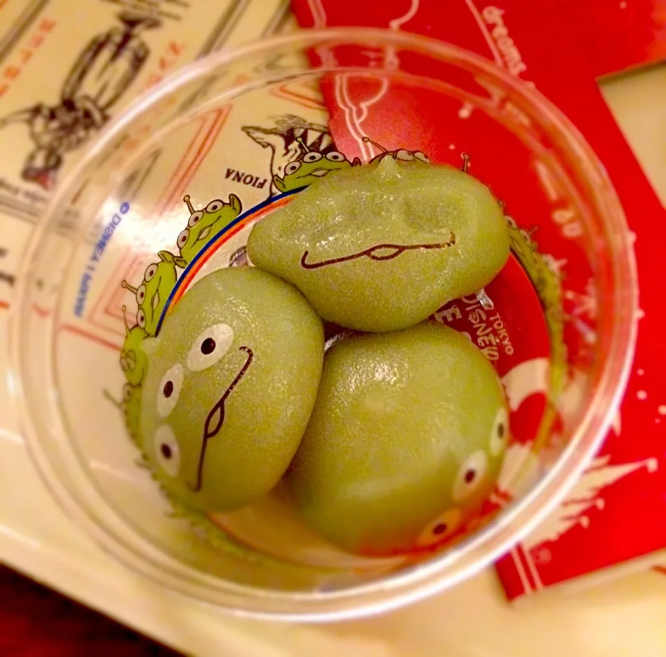 念願のリトルグリーメン饅頭in TDL😆❤️❤️❤️|さやか🙊❤️さん