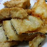 Snapdishの料理写真:Fried cod fish by Mom|genさん