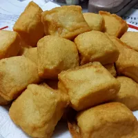 Snapdishの料理写真:Fried fish cakes by Mom|genさん