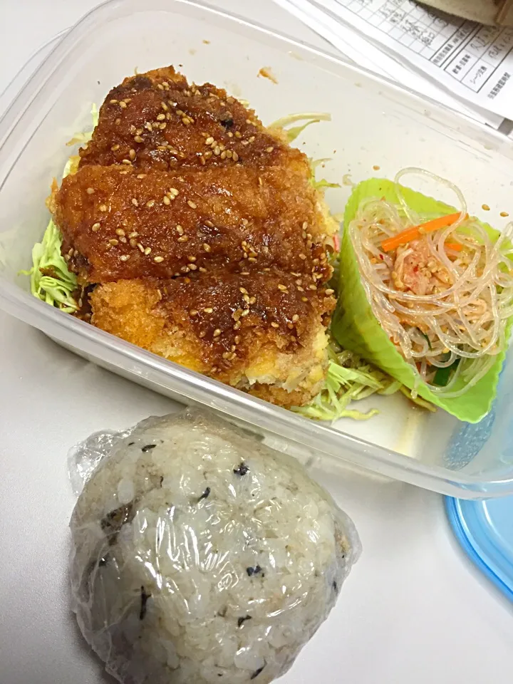 Snapdishの料理写真:今日の夕ご飯☆職場弁|ハイミンさん