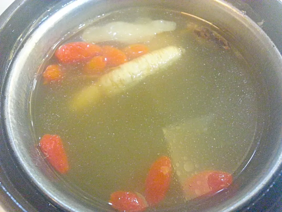 ginseng chicken soup|rufvalさん