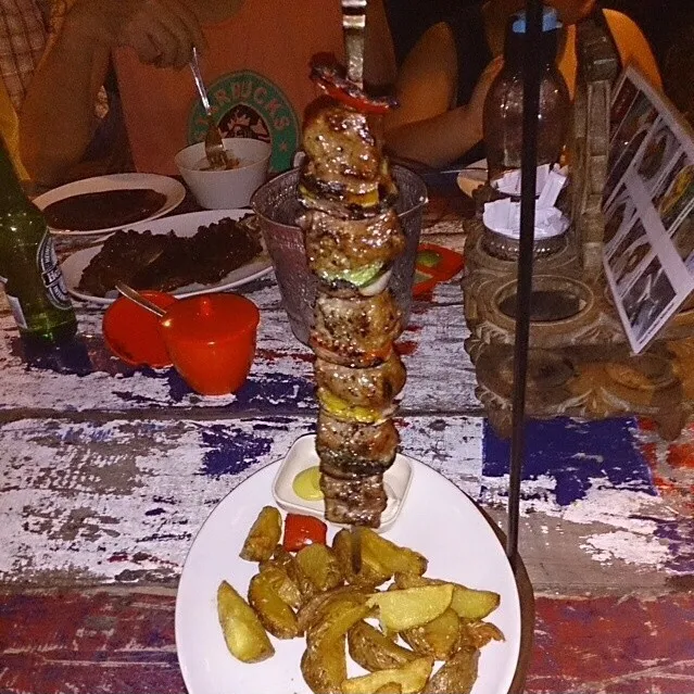 Beef shish kebab|Benjamin Gosalさん