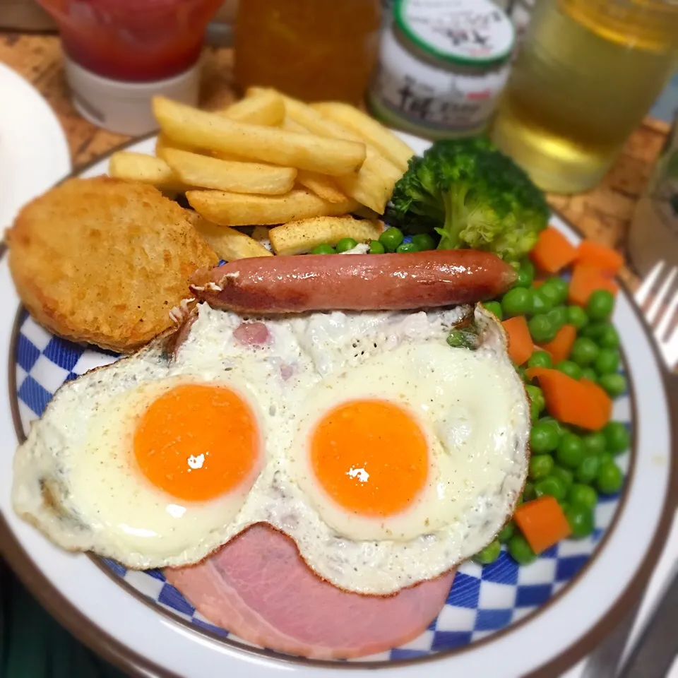 今朝もきれいに焼けました🍳|にょんにいさん