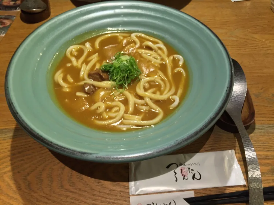 つるとんたん　秘伝のカレーうどん、1050円。|東京ライオンズさん