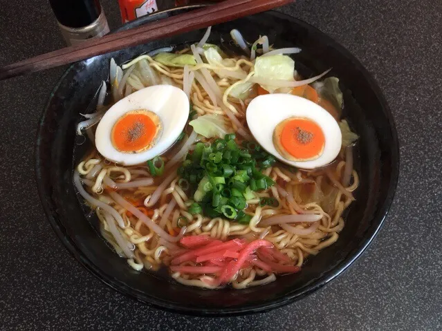 マルちゃん正麺、醤油味❗️꒰#'ω`#꒱੭✨|サソリさん