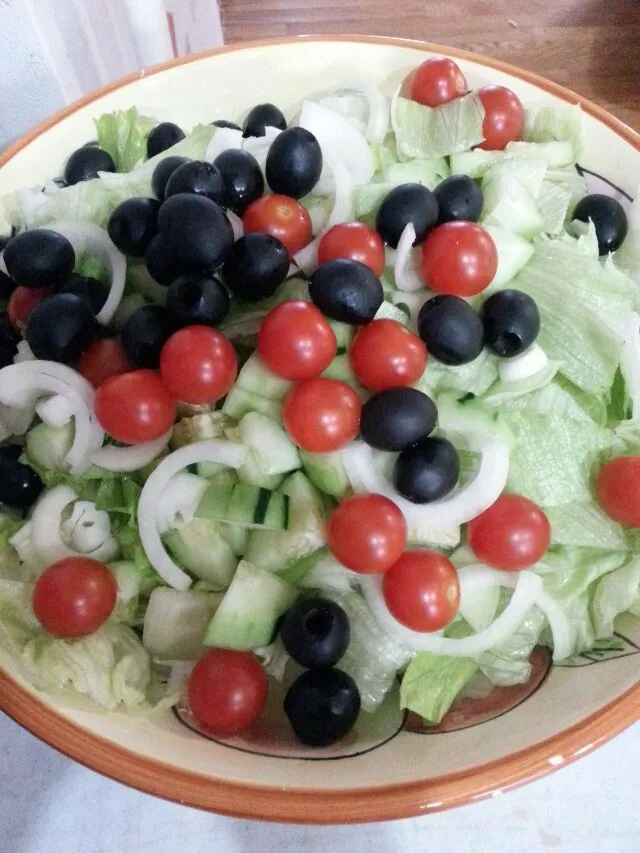 thanksgiving salad.  notHing fancy this year.|Polly Gelfusoさん