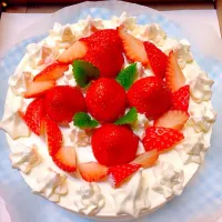 クリスマスケーキの試作品|きょーこさん