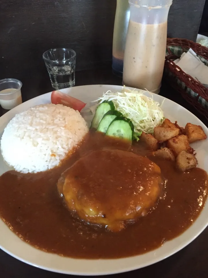 hamburg curry rice|Yoku kuu kyaku daさん