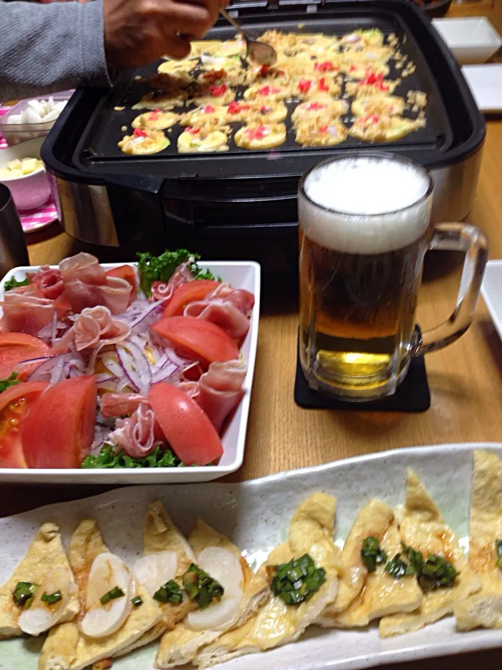 Snapdishの料理写真:タコパー🍻🍻🍻🍻|川上千尋さん