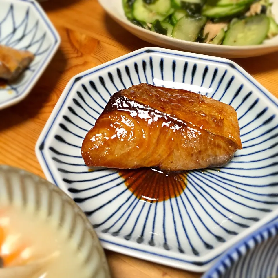 鰤の照り焼き|門乃ケルコさん