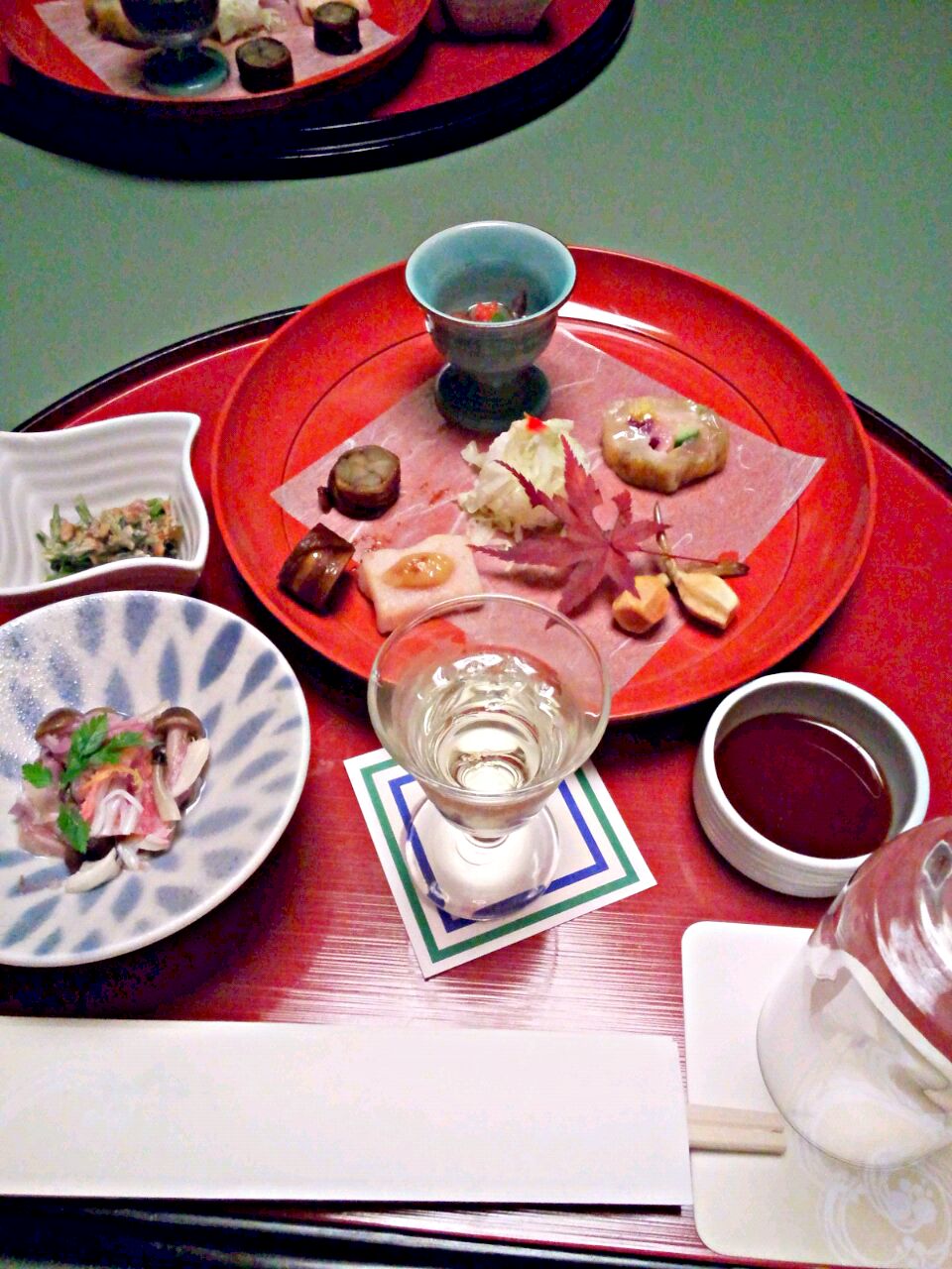 伊東・青山やまとの夕食（先付）