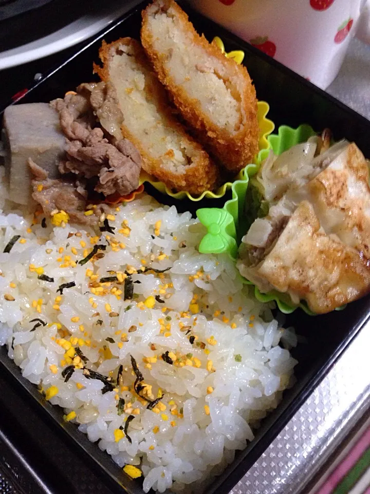 Snapdishの料理写真:自分のお弁当|🐶たぬとんキッチンさん