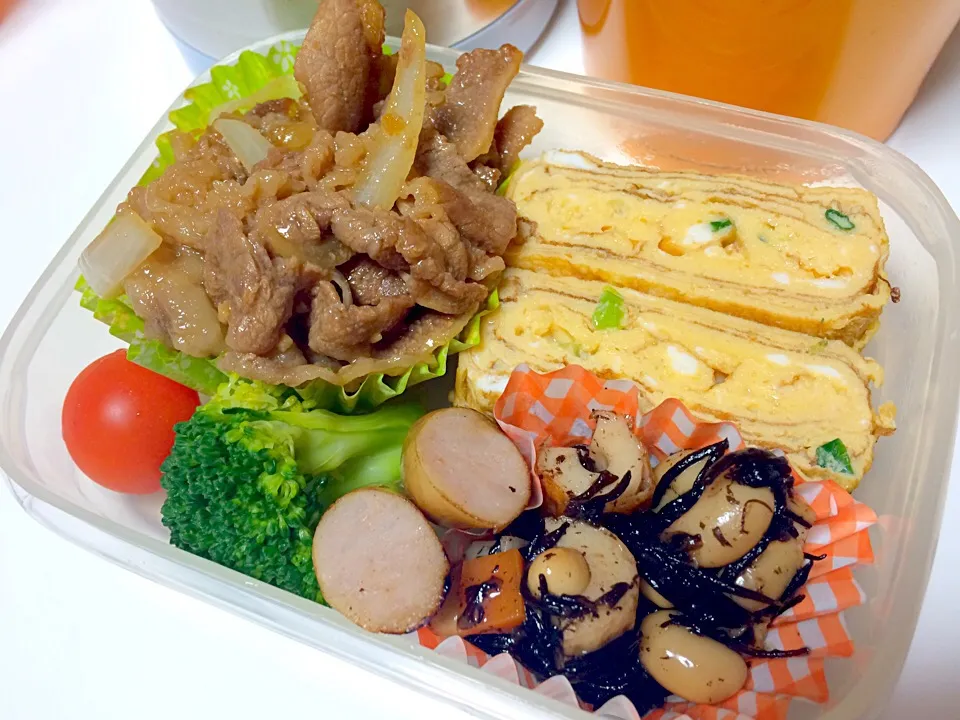 牛プルコギ、ひじき豆弁当|しーさん