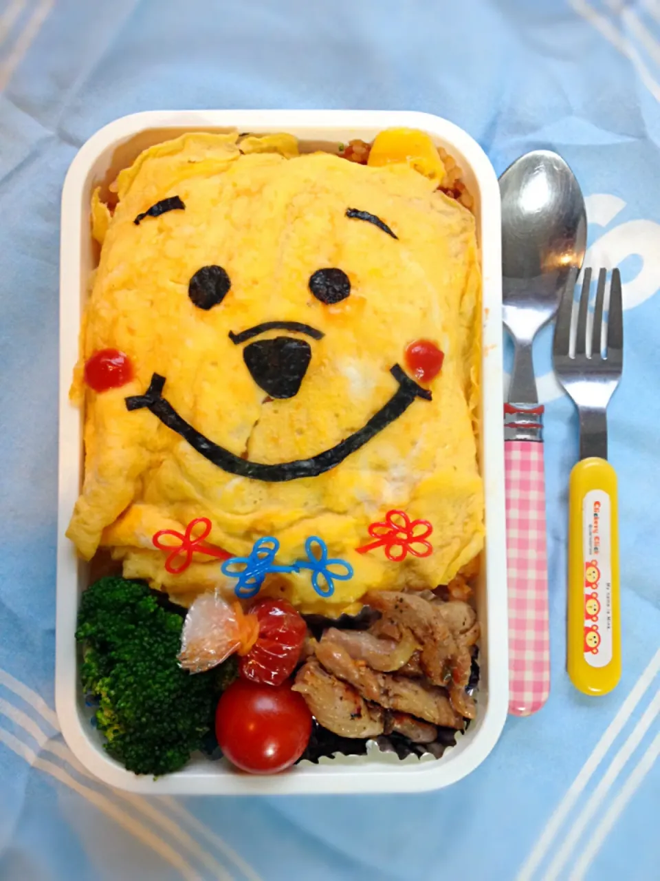 Snapdishの料理写真:プーさん弁当|よーこさん