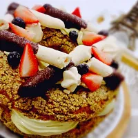 Strawberry-pistachio Paris-Brest|Kyanliuさん