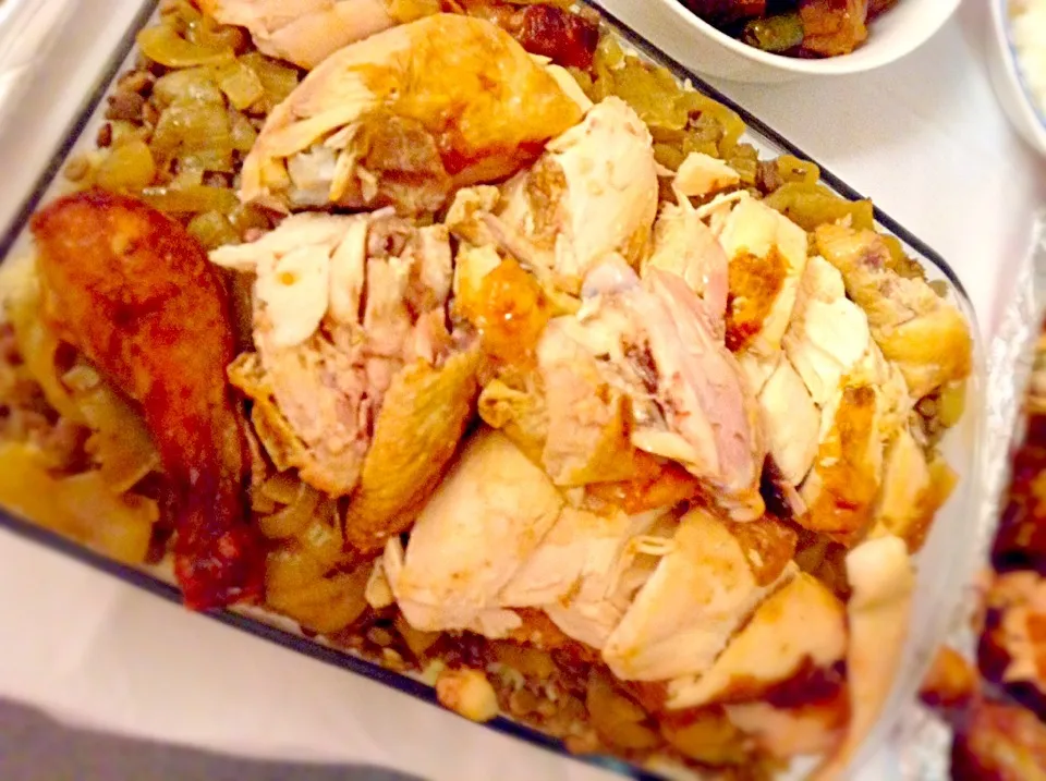 LentiL PasTa wiTh RoastEd ChiCken BaKe|GeMzKiTchさん