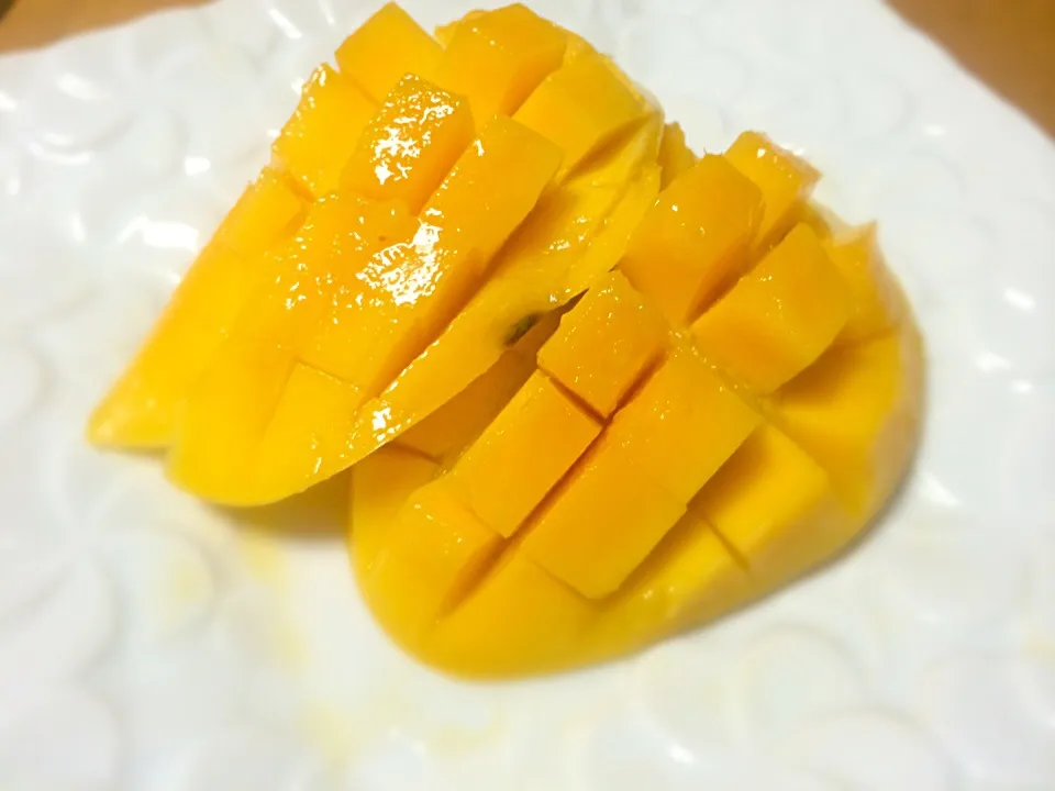 Mango for dessert|Masakiさん