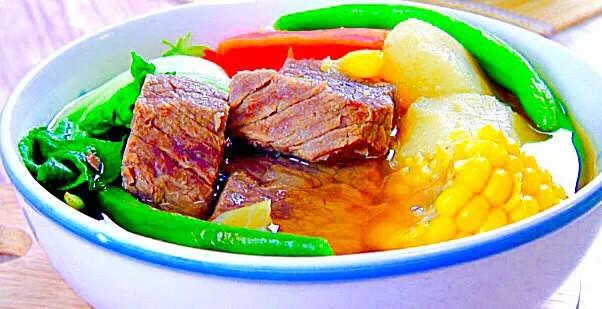 牛と野菜の煮込み (nikomi) Beef & vegetables soup 😋✨|Liezlさん