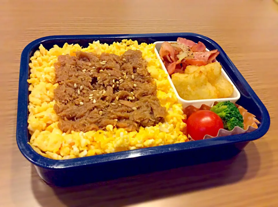 ツナそぼろ丼弁当|のぞみさん