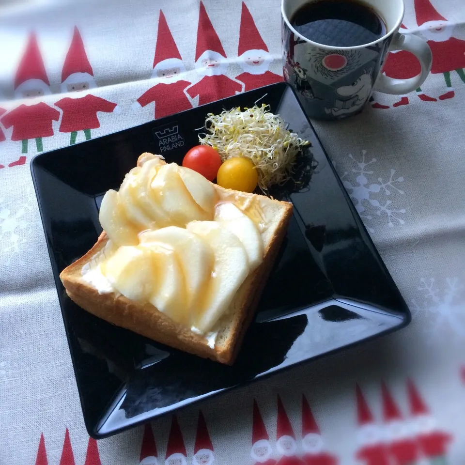 今日の朝ごはん|ぺんぎんさん