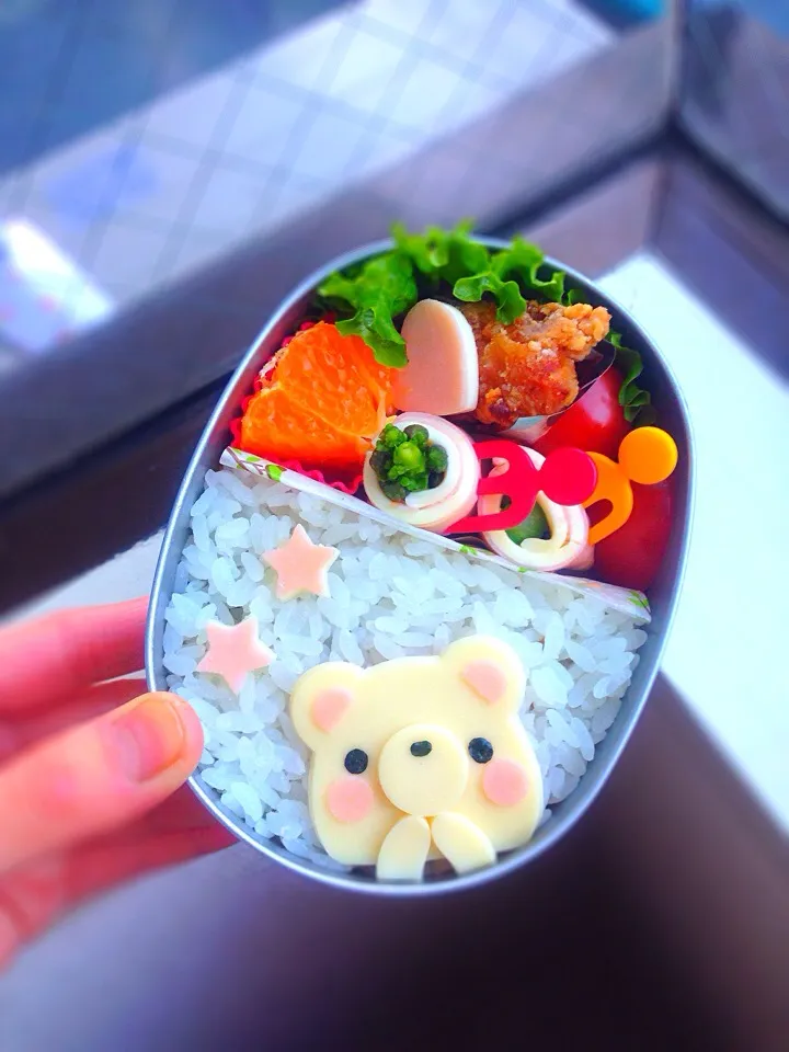 Snapdishの料理写真:しろくまちゃんのお弁当|くみさん